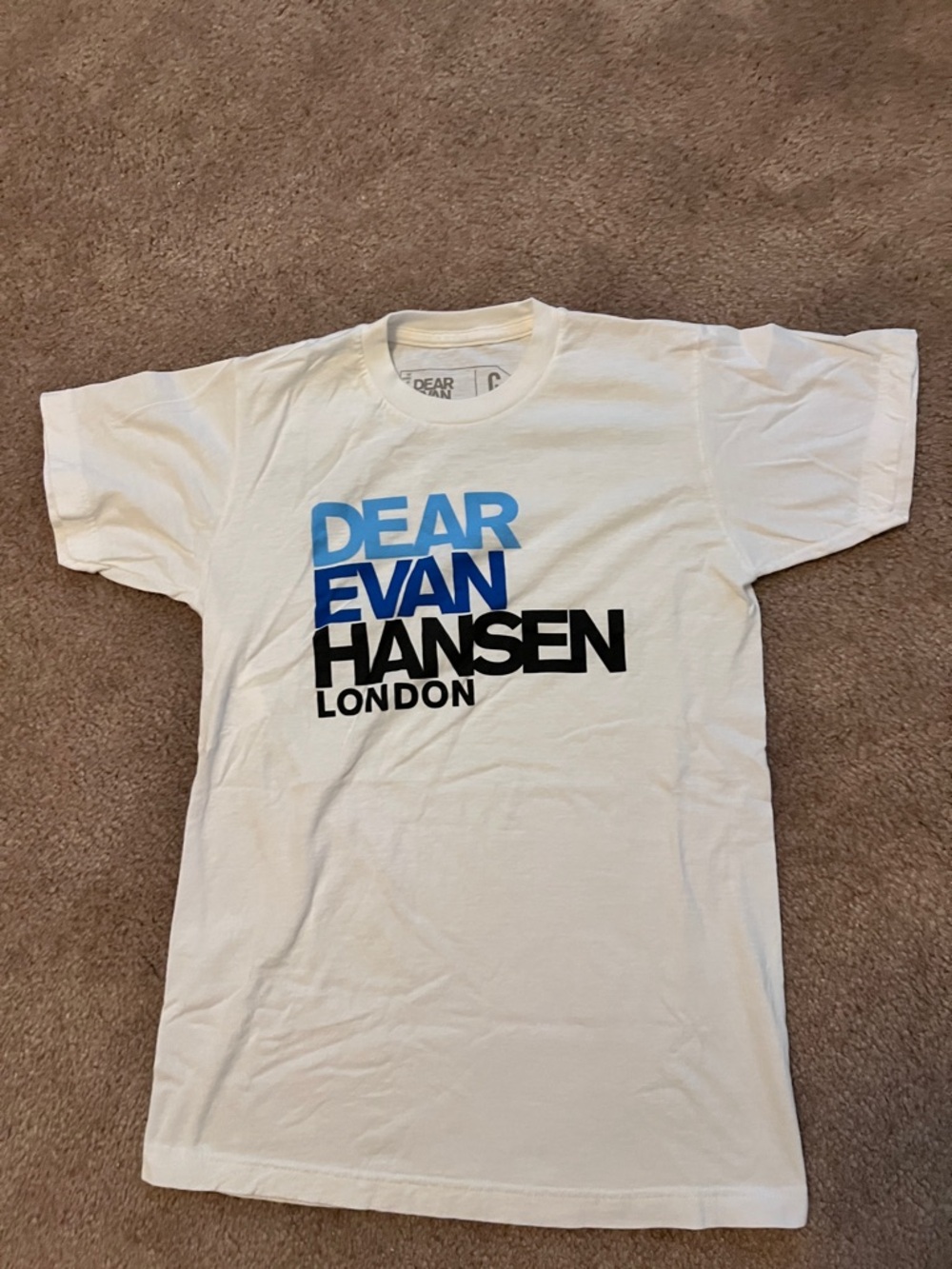Dear Evan Hansen London White Graphic T-Shirt